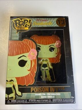 Funko Pop Pin Poison Ivy DC Bombshells # 13 Enamel New